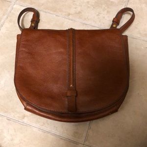 Fossil Saddle Bag